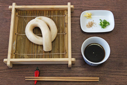 鬼平犯科帳の食事 鬼平の世界に出てくる食べ物 ビストロ・アニメシ 江戸の食文化 一本うどん 一本饂飩 豊島屋のうどん