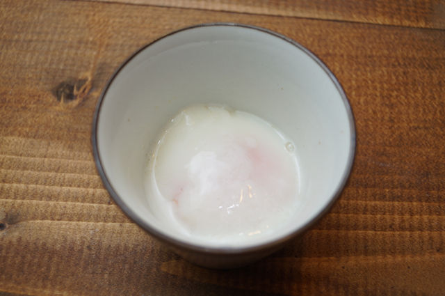 温泉タマゴの作り方 ビストロ・アニメシ