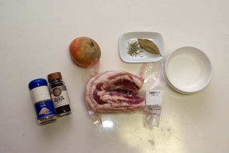 ビストロ・アニメシ ハウルの動く城 マルクルのベーコンエッグ ベーコンエッグの材料
