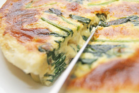 鋼の錬金術師　グレイシアのキッシュ　ハガレン　グレイシアさんのほうれん草のキッシュ　ヒューズ家　ビストロ・アニメシ