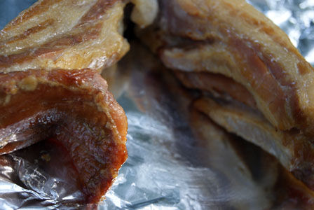 ビストロ・アニメシ ハウルの動く城 ベーコンエッグ 作り方 燻製