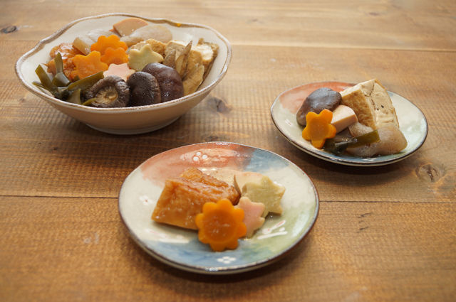 うさぎドロップ　お煮しめの作り方　煮物のレシピ　ビストロ・アニメシ　りんちゃんの煮物　かまぼこ入りの煮物