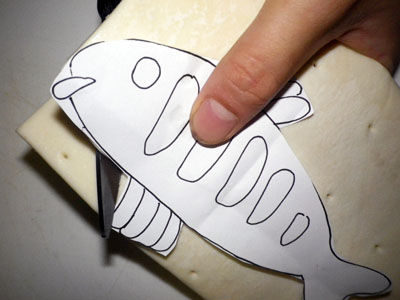 ニシンとかぼちゃの包み焼き　アニメシ　ジブリ　魔女の宅急便