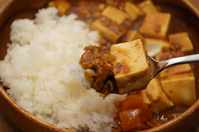 テイルズオブシリーズ　テイルズ　マーボーカレーの作り方　麻婆カレーのレシピ　テイルズのマーボーカレーを作ってみた　マーボーカレーの再現　変わりカレー　ビストロ・アニメシ