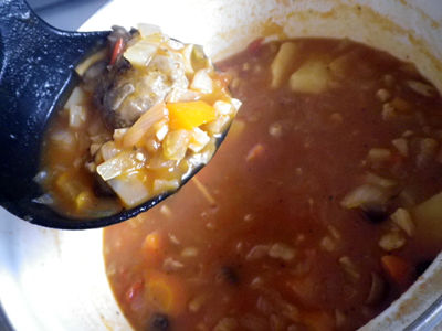 天空の城ラピュタ 肉だんご入りスープ