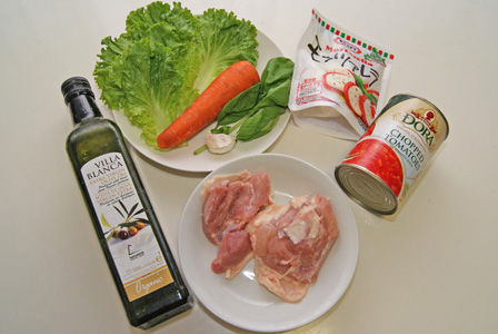 のだめカンタービレ　地鶏のカプリ風　ビストロ・アニメシ