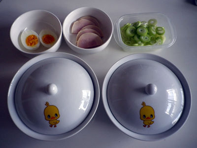 ポニョのハム入りラーメン 035