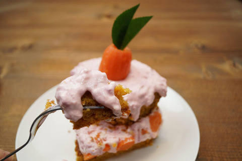 ビストロ・アニメシ　キャロットケーキ　ウサビッチの人参ケーキ　アニ飯　アニメの食べ物を再現　キレネンコの人参ケーキを作ってみた