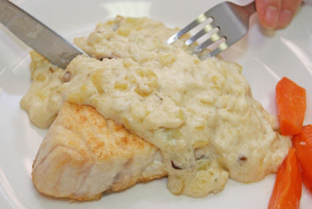 ビストロ・アニメシ カジキのムニエル にんじんのグラッセ 紅の豚