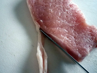 ポニョのハム入りラーメン 003