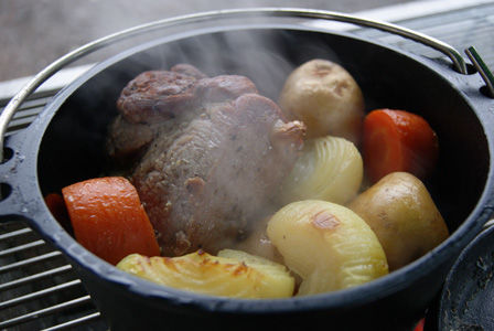 星のカービィ　ローストポーク　ダッチオーブン　ビストロ・アニメシ