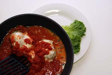 のだめカンタービレ　地鶏のカプリ風　ビストロ・アニメシ