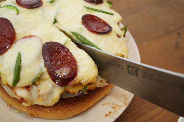 ビストロ・アニメシ　のだめカンタービレの食べ物再現　漫画飯　アニメごはんの作り方　のだめのピザ味のケーキ　前田未希