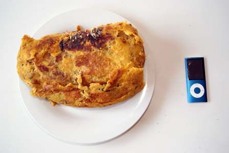 大きなたまご焼き　玉子焼き　ピノコの料理　ビストロ・アニメシ