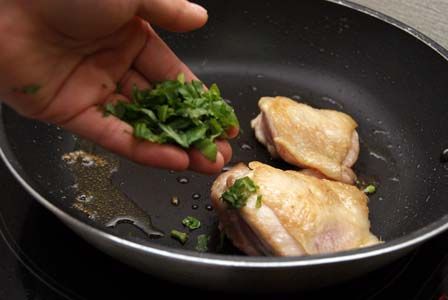 のだめカンタービレ　地鶏のカプリ風　ビストロ・アニメシ