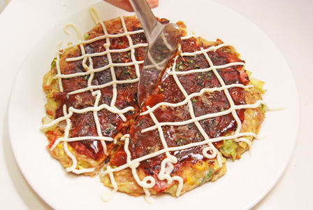 プリキュア　日野あかね　キュアサニーのお好み焼き　アニメシ