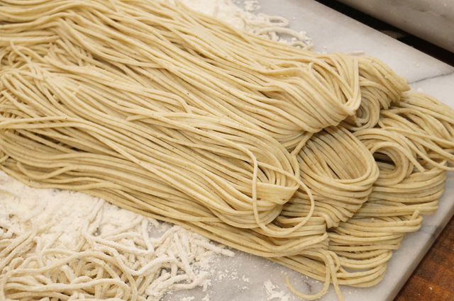 ビストロ・アニメシ　年越しそば　手打ち蕎麦